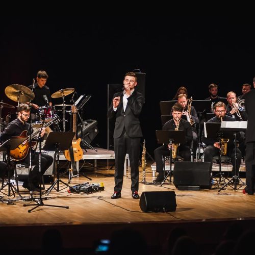 30.11.2018 - Gdansk, Freedom Koncert w Akadami Muzycznej im Stanislawa Moniuszki. Koncert jazzowy w ramach obchodów 100-lecia odzyskania przez Polske Niepodleglosci N/z Pawel Orlowski | Fot. Karol Makurat/REPORTER